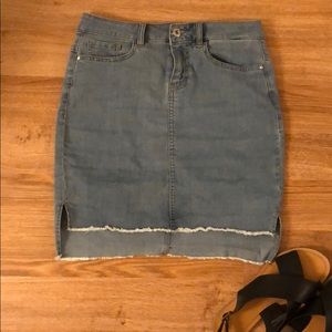 Jeans skirt denim